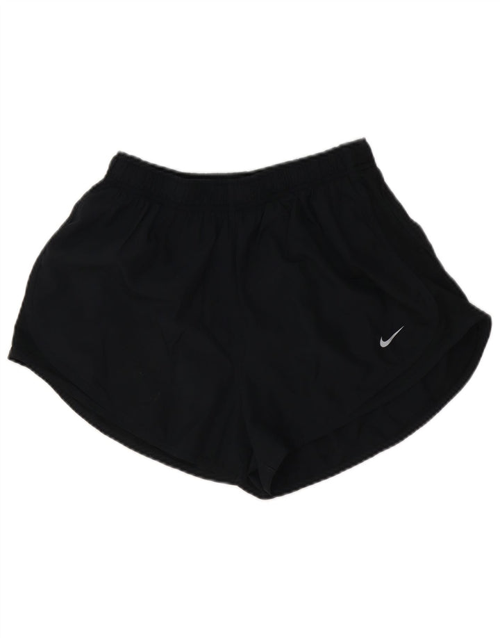 Damskie spodenki sportowe Nike Dri Fit UK 14, duże, czarne, poliestrowe