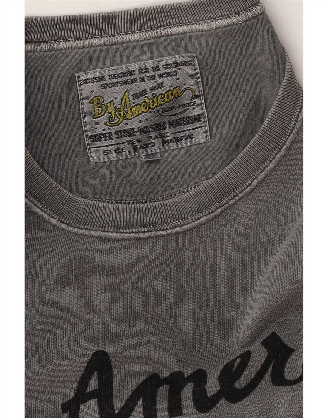 Męska bluza z grafiką firmy American XL, szara