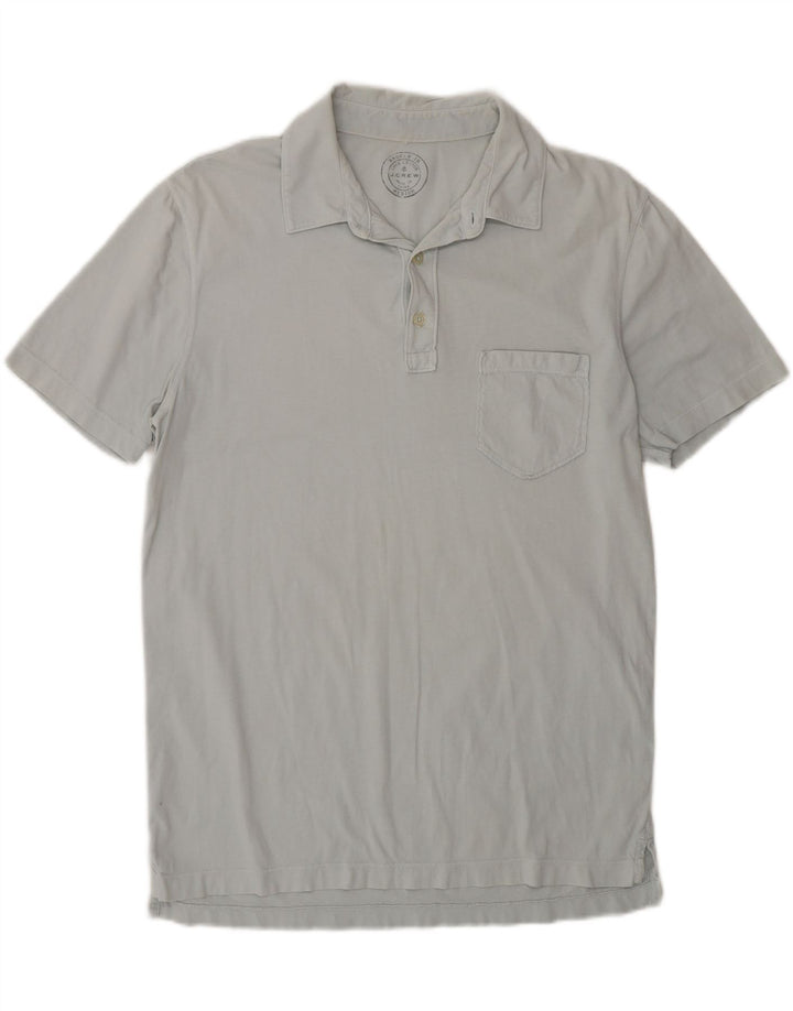 J. CREW Mens Polo Shirt Medium Blue Cotton Vintage J. Crew and Second-Hand J. Crew from Messina Hembry 