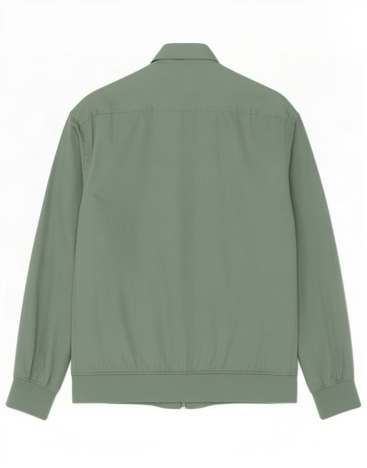 Męska kurtka bomberka Zara UK 36 Small Green Lyocell