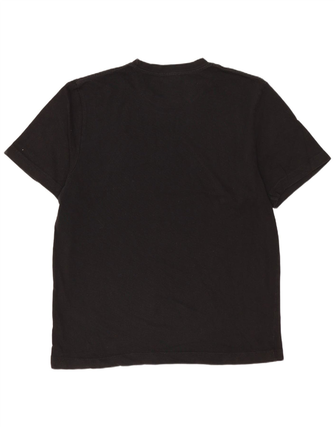 Męska koszulka T-shirt ZARA XL, czarna, bawełniana