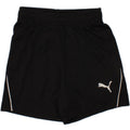 PUMA Boys Sport Shorts 7-8 Years Black Polyester Vintage Puma and Second-Hand Puma from Messina Hembry 
