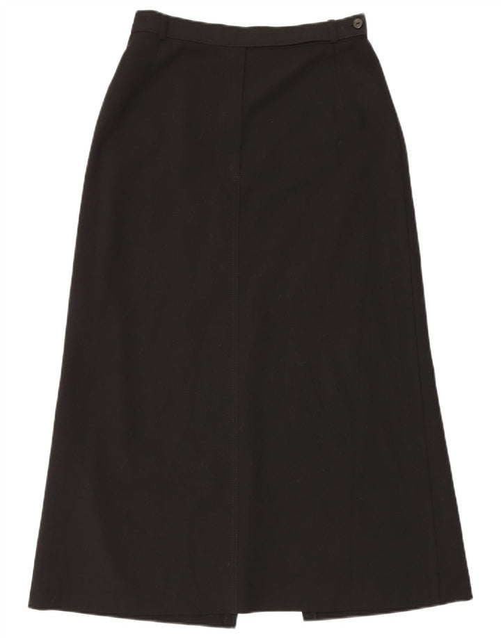 Marks & Spencer Damska spódnica maxi UK 12 Medium W28 Czarny poliester