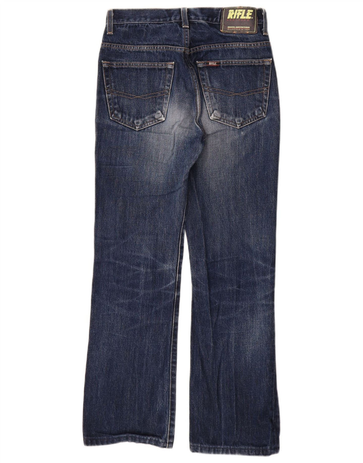 Męskie jeansy typu Bootcut Rifle W28 L28 Niebieskie, bawełniane