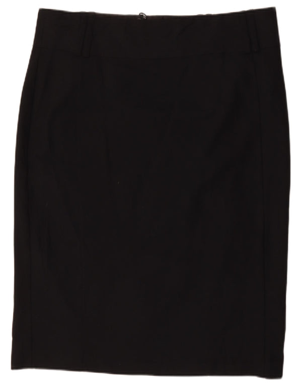 Marks & Spencer Damska spódnica ołówkowa UK 20 2XL W40 Czarny poliester