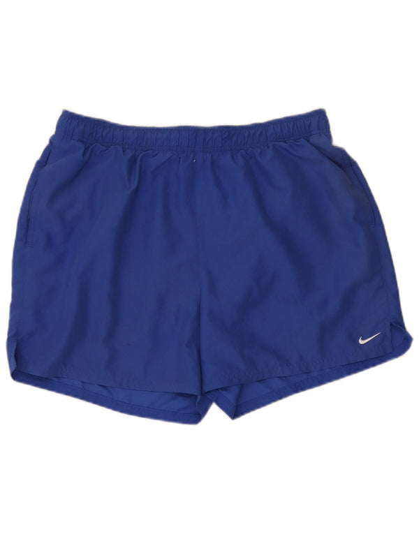 Nike Mens Sport Shorts XL  Blue Polyester