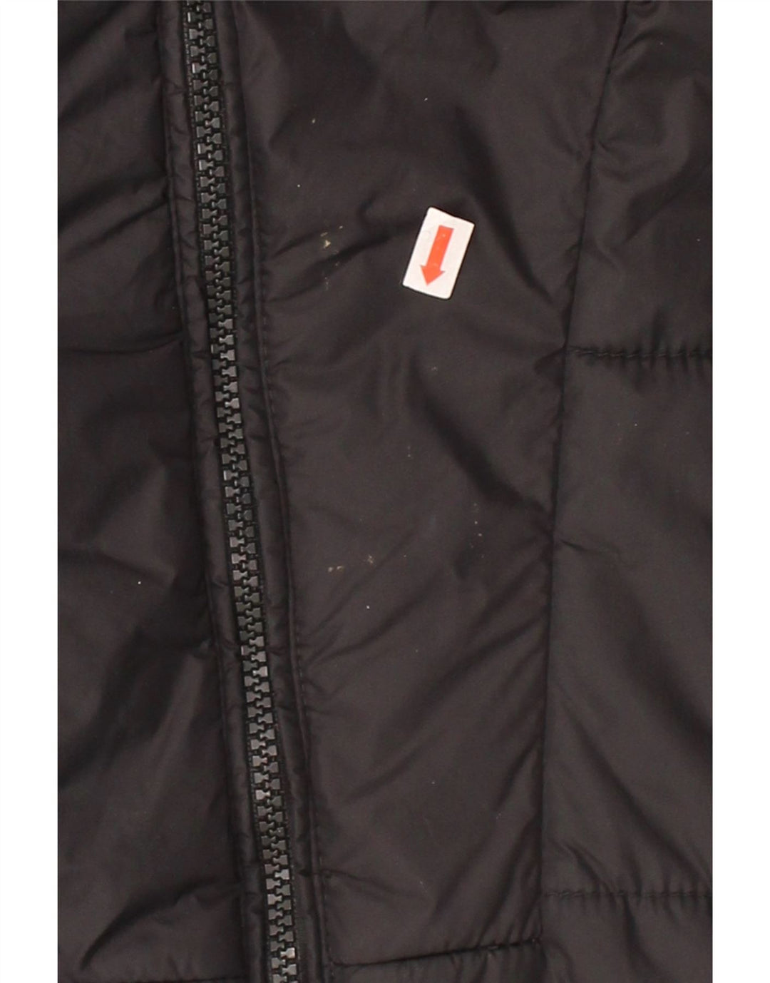 JACK & JONES Mens Hooded Padded Jacket UK 38 Medium Black Nylon