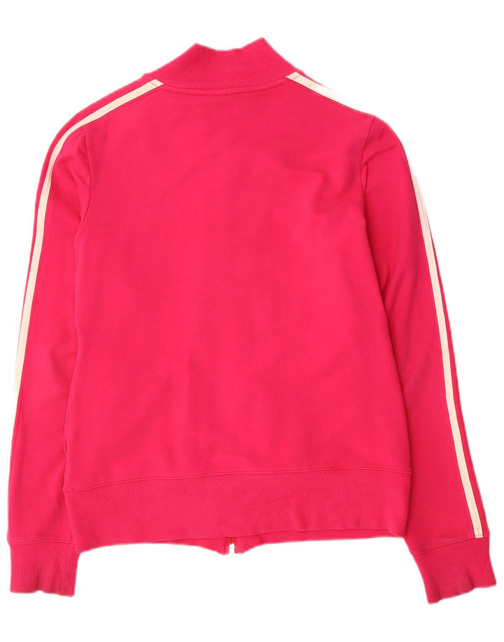 Damska bluza dresowa Adidas UK 10 mała różowa bawełna
