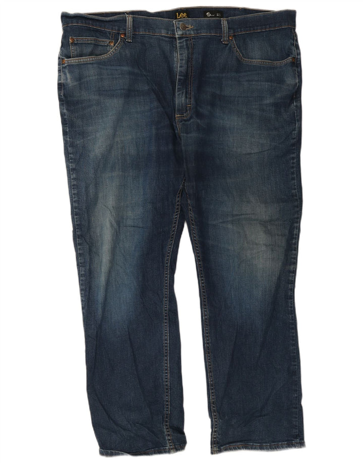Męskie jeansy Lee Classic Fit Straight W42 L30 Niebieskie bawełniane
