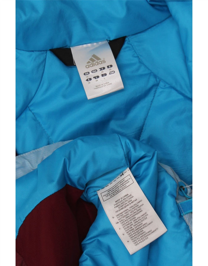 Damska kamizelka Adidas Terrex Padded UK 12 Średni Biały Poliester