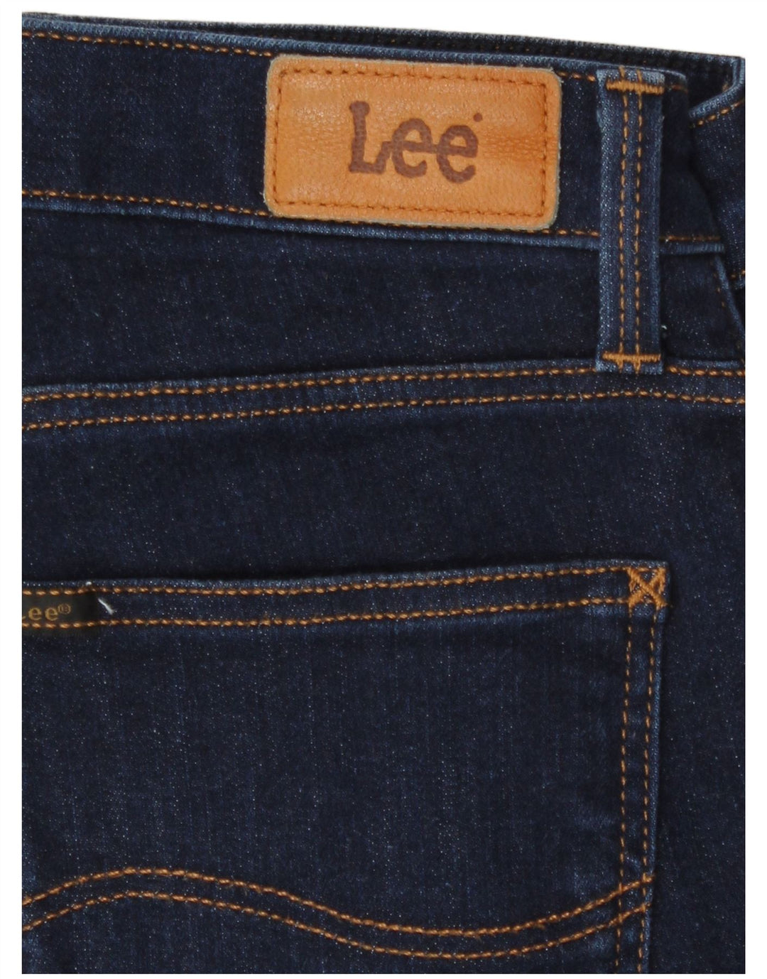 Damskie jeansy Lee Slim W26 L28 granatowe