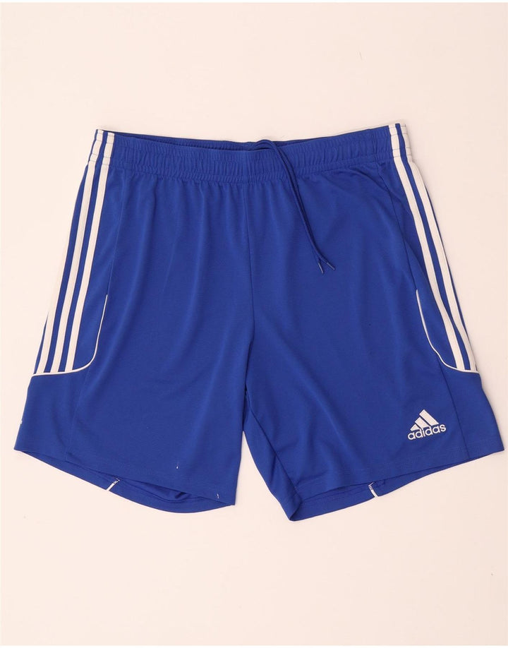 Męskie spodenki sportowe Adidas Climalite XL Niebieski poliester