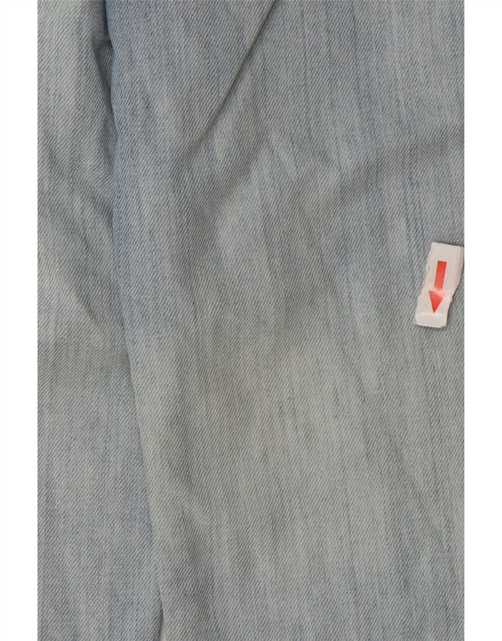 Damskie jeansy Levi's 570 Straight W30 L28 Niebieskie bawełniane