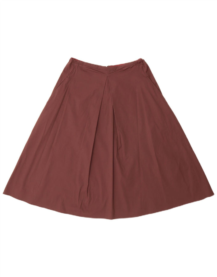 Vintage damska plisowana spódnica W26 Small Brown