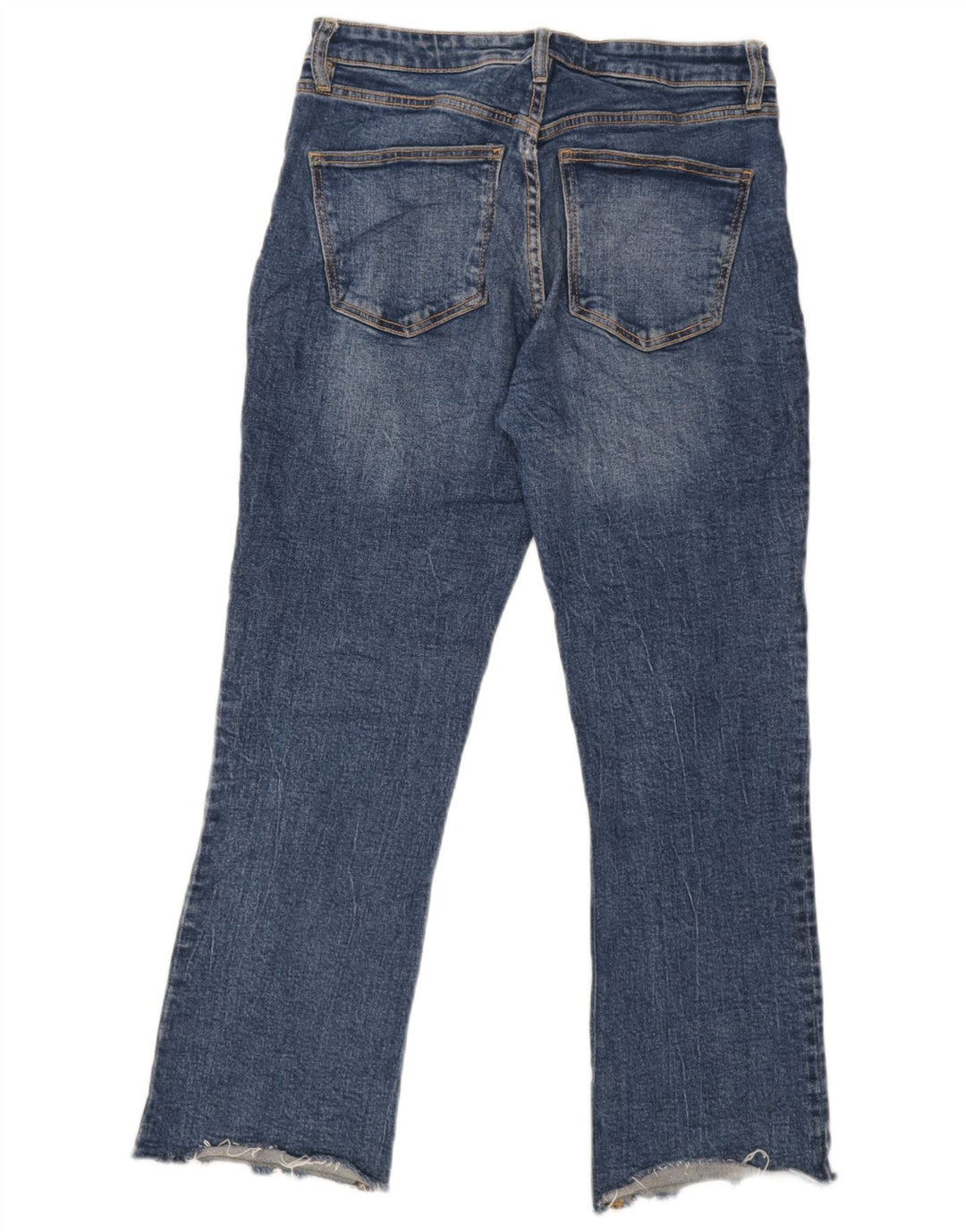 Damskie proste dżinsy Zara EU 38 Small W30 L26 Niebieskie