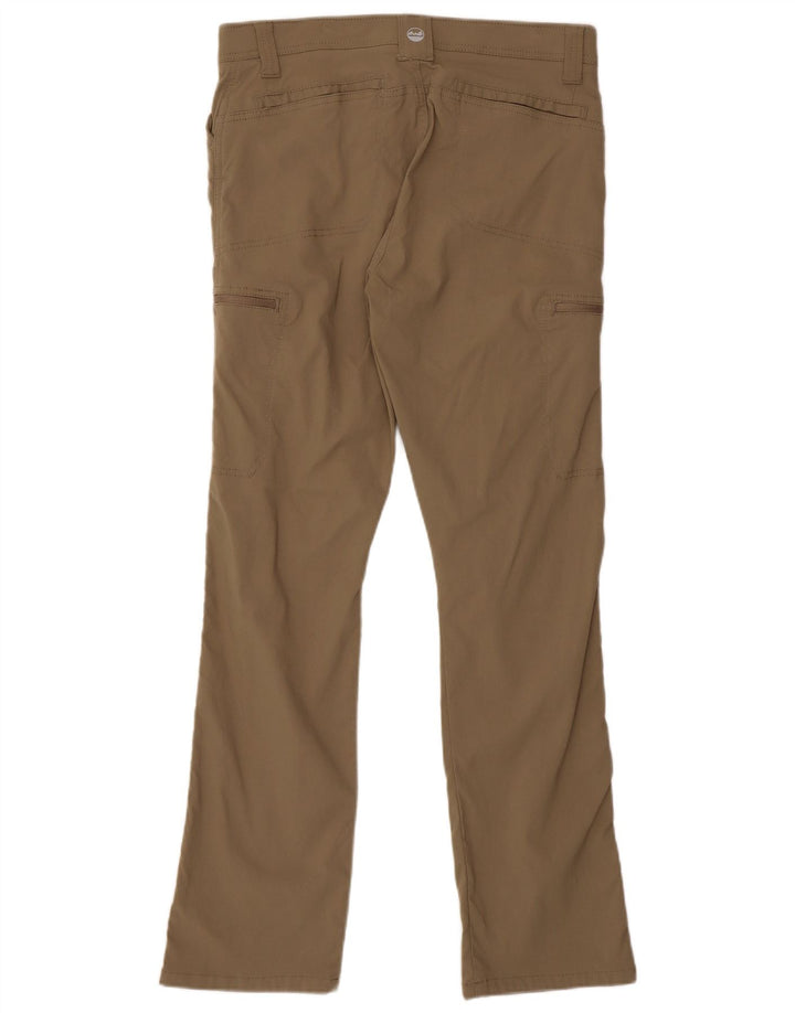 Męskie spodnie turystyczne Wrangler W33 L30 Khaki Nylon