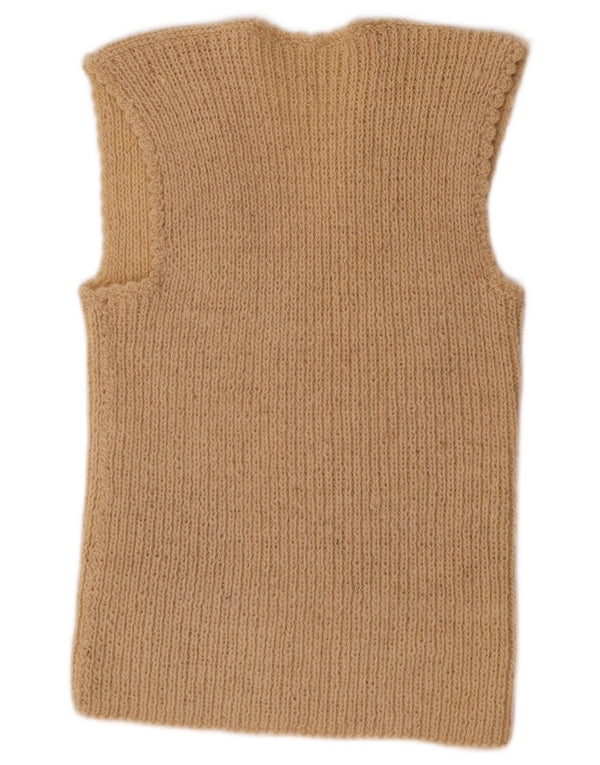 Tank top damski VINTAGE UK 12 w kolorze średniego beżu