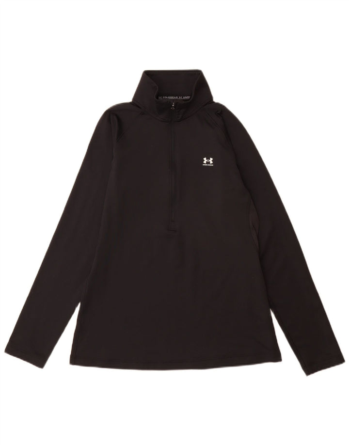 Damski dres Under Armour Cold Gear Pullover Top UK 10 Small Black