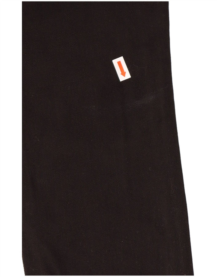 CALVIN KLEIN Damskie jeansy slim z wysokim stanem W26 L30 Czarne bawełniane