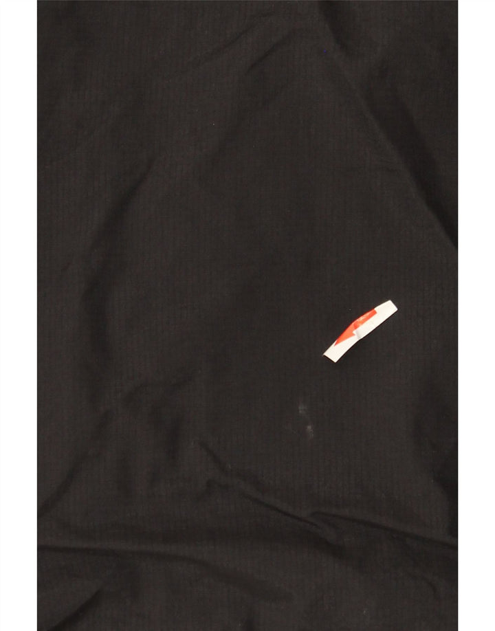 Damska kurtka przeciwdeszczowa Superdry Graphic UK 6 XS z czarnego nylonu