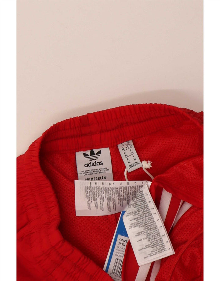Damskie spodenki sportowe Adidas UK 6 XS Czerwony poliester