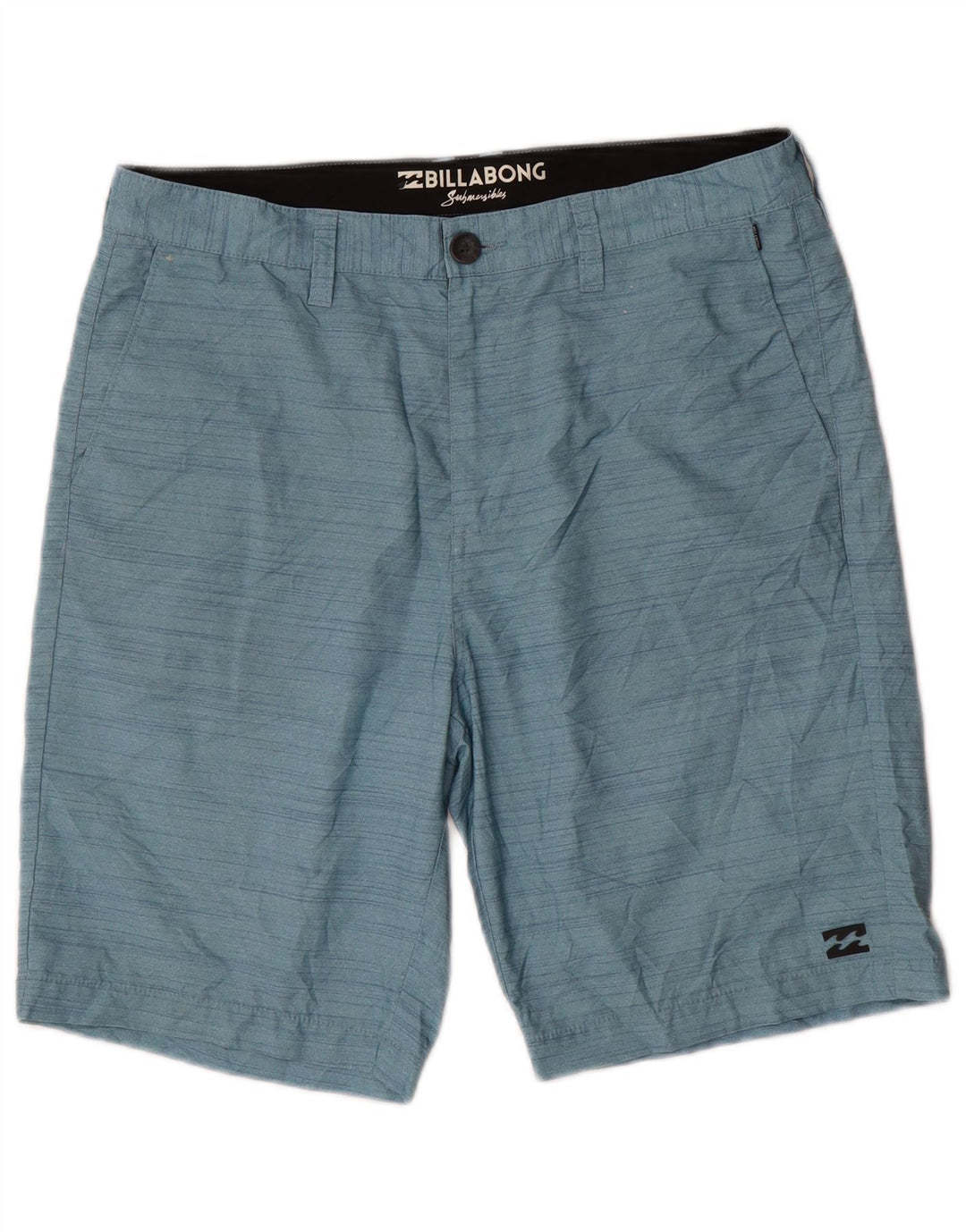 Męskie spodenki Chino Billabong W32 Średnioniebieskie prążki