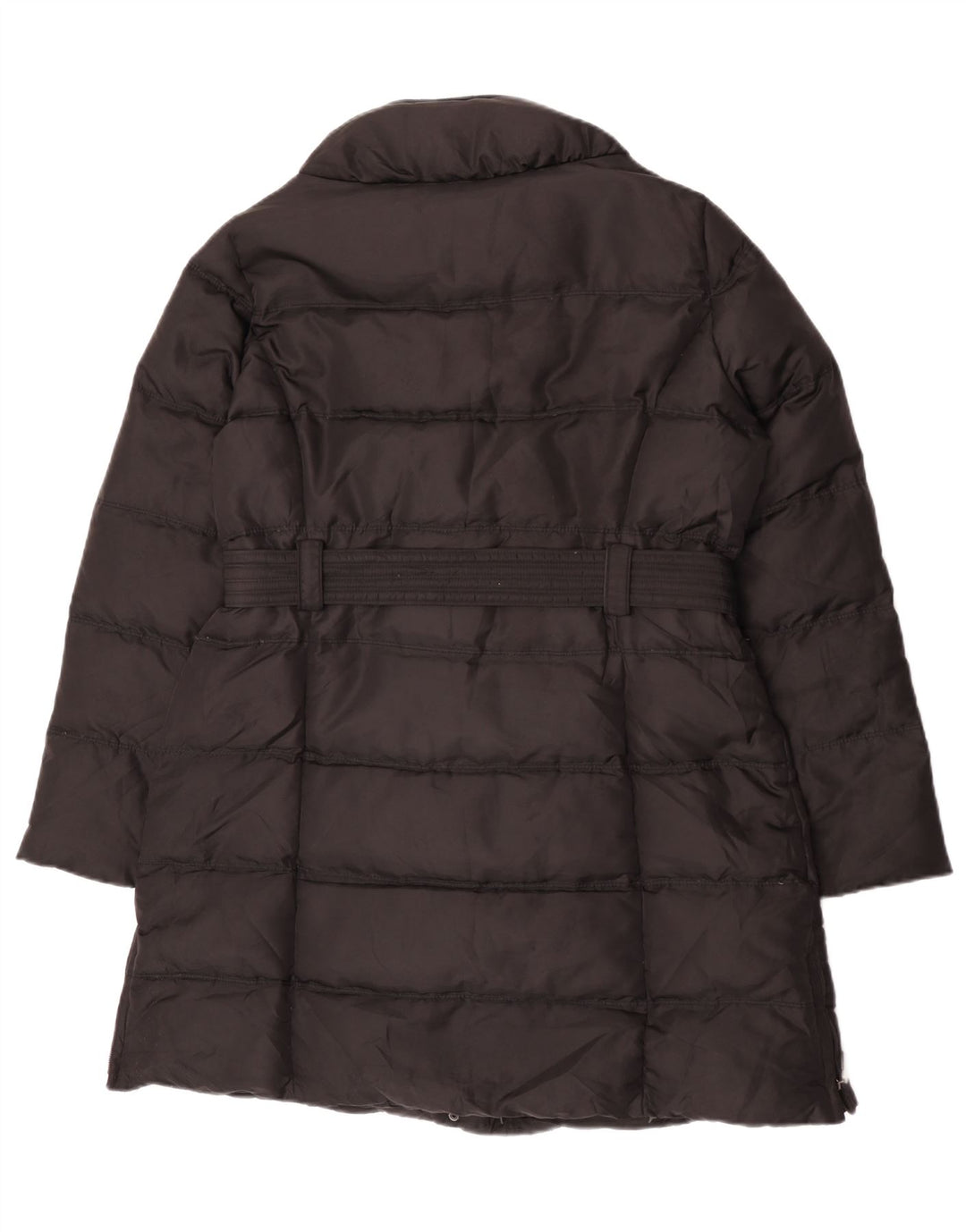 Ocieplany płaszcz damski Zara UK 18 XL, czarny