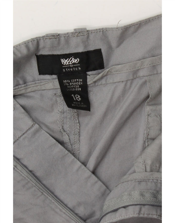 MOSSIMO Womens Chino Shorts US 18 2XL W42 Grey Cotton Vintage Mossimo and Second-Hand Mossimo from Messina Hembry 