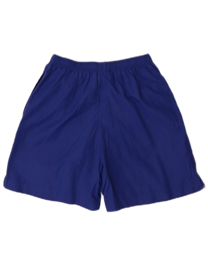 Męskie spodenki sportowe Umbro, małe, niebieskie, poliestrowe