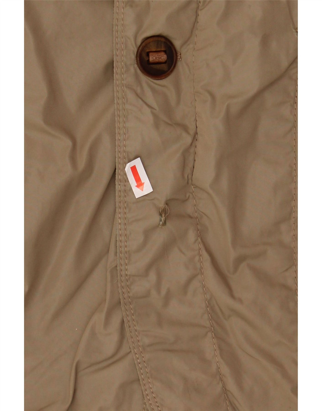 MASSIMO DUTTI Mens Utility Jacket UK 42 XL Brown Nylon Vintage Massimo Dutti and Second-Hand Massimo Dutti from Messina Hembry 
