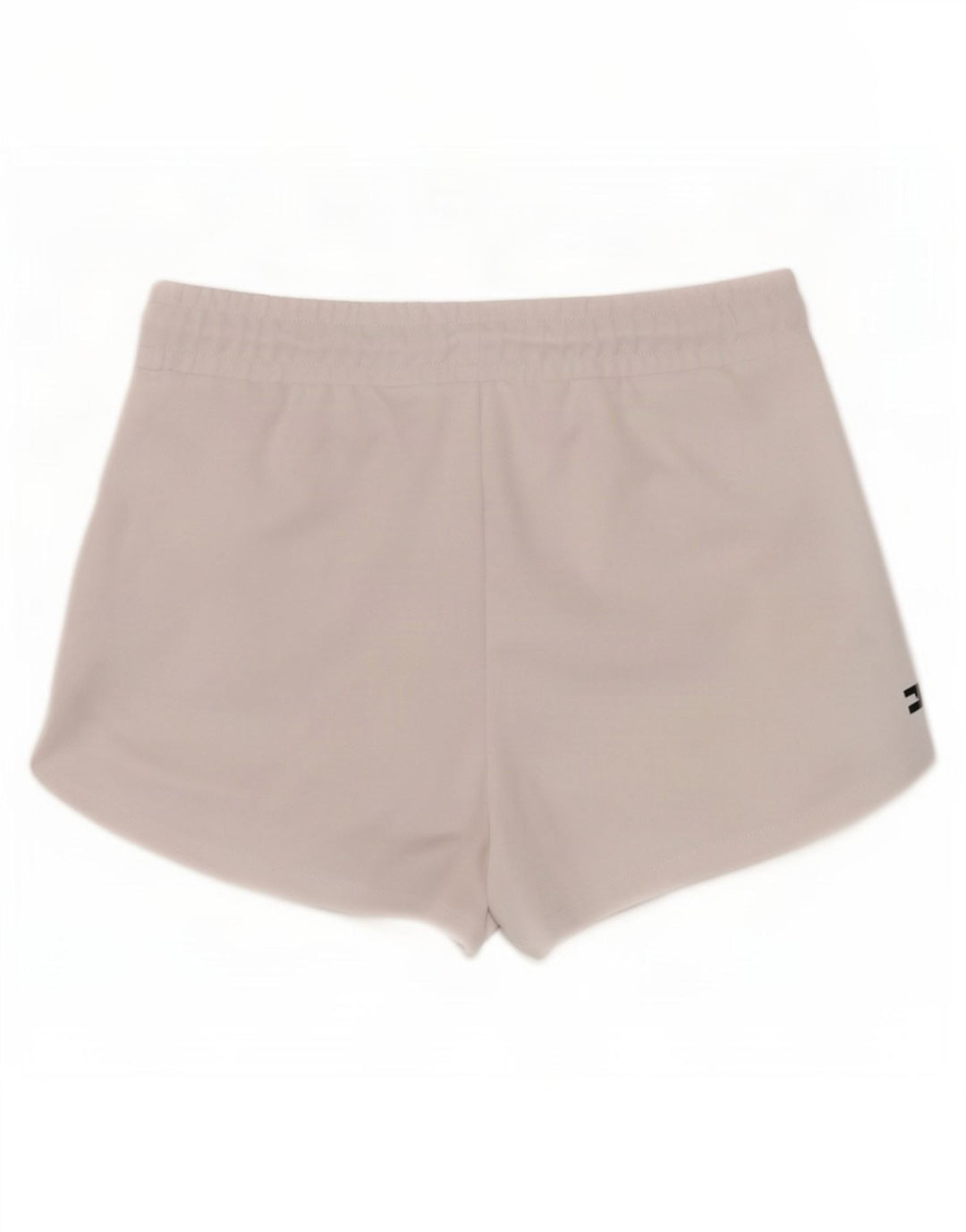 Damskie spodenki sportowe Nike Graphic UK 10, małe, białe, poliestrowe z blokami kolorów