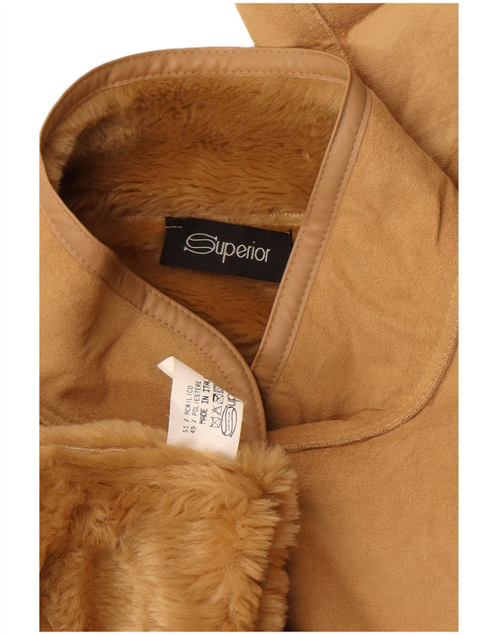 Doskonała damska kurtka Sherpa UK 18 XL, beżowa, akrylowa