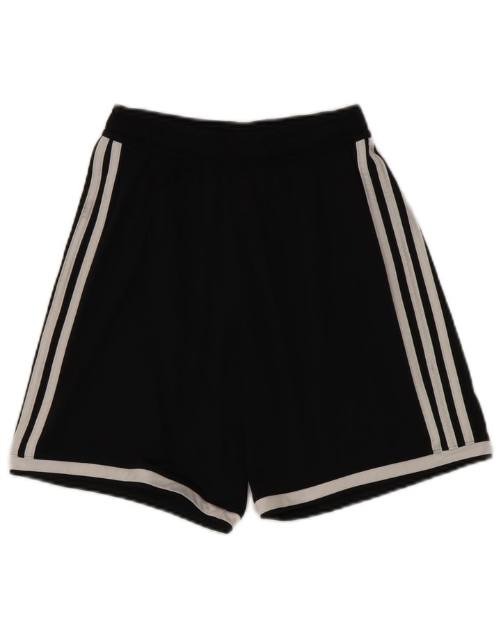 Męskie spodenki sportowe Adidas Climalite, małe, czarne, poliestrowe