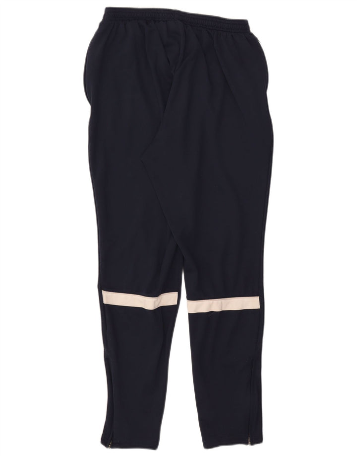 Męskie spodnie dresowe Nike Dri Fit, duże, granatowe, z poliestru