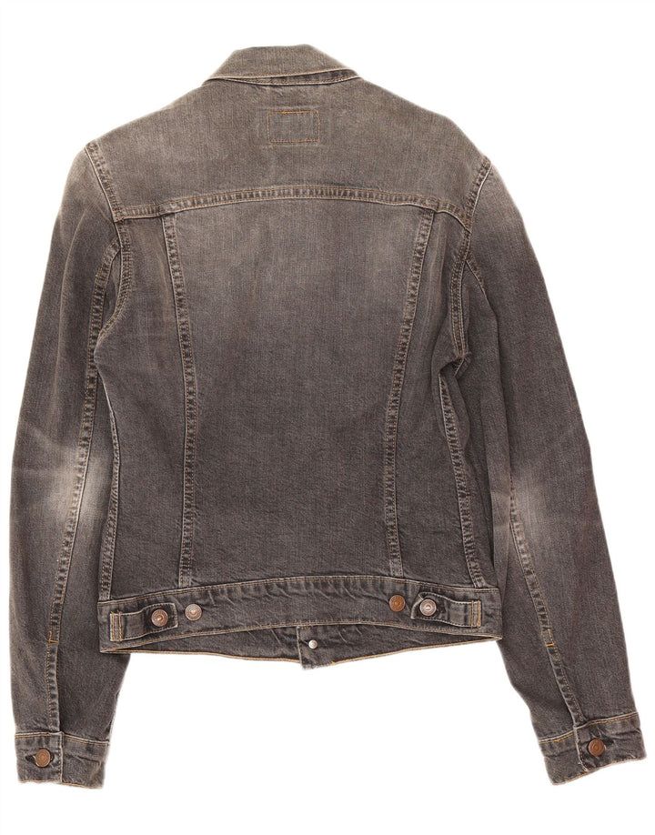 Męska kurtka dżinsowa Levi's UK 38, średnio szara, bawełniana