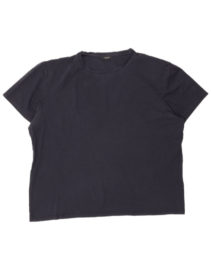 Koszulka męska Massimo Dutti Top 2XL granatowa