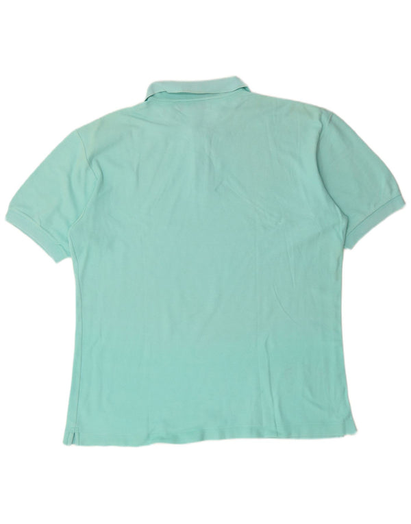 FILA Mens Polo Shirt IT 56 XL Blue Cotton