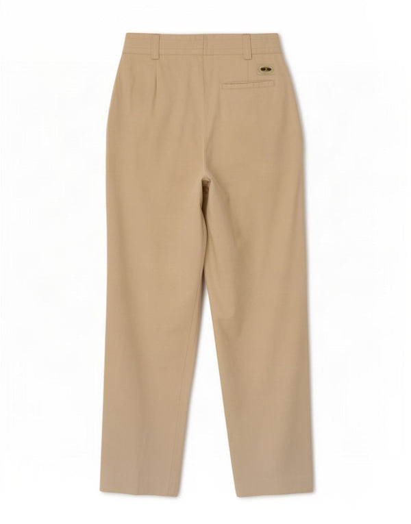 Męskie spodnie chino w stylu vintage W30 L29 Beżowa bawełna