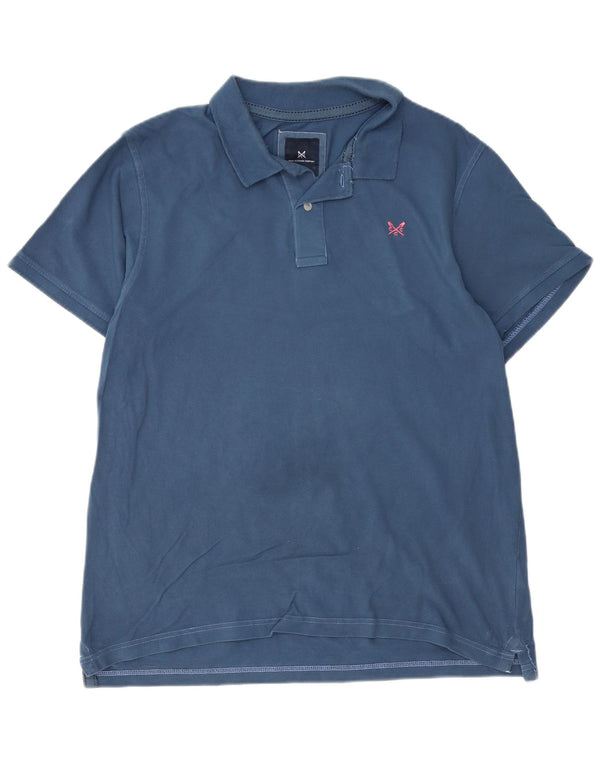 Crew Clothing Męska koszulka polo XL, granatowa, bawełniana