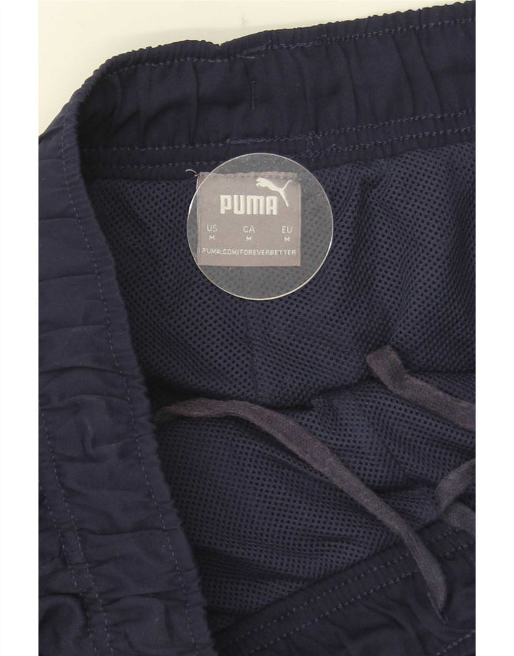 Męskie spodnie dresowe Puma Joggers Medium Granatowe