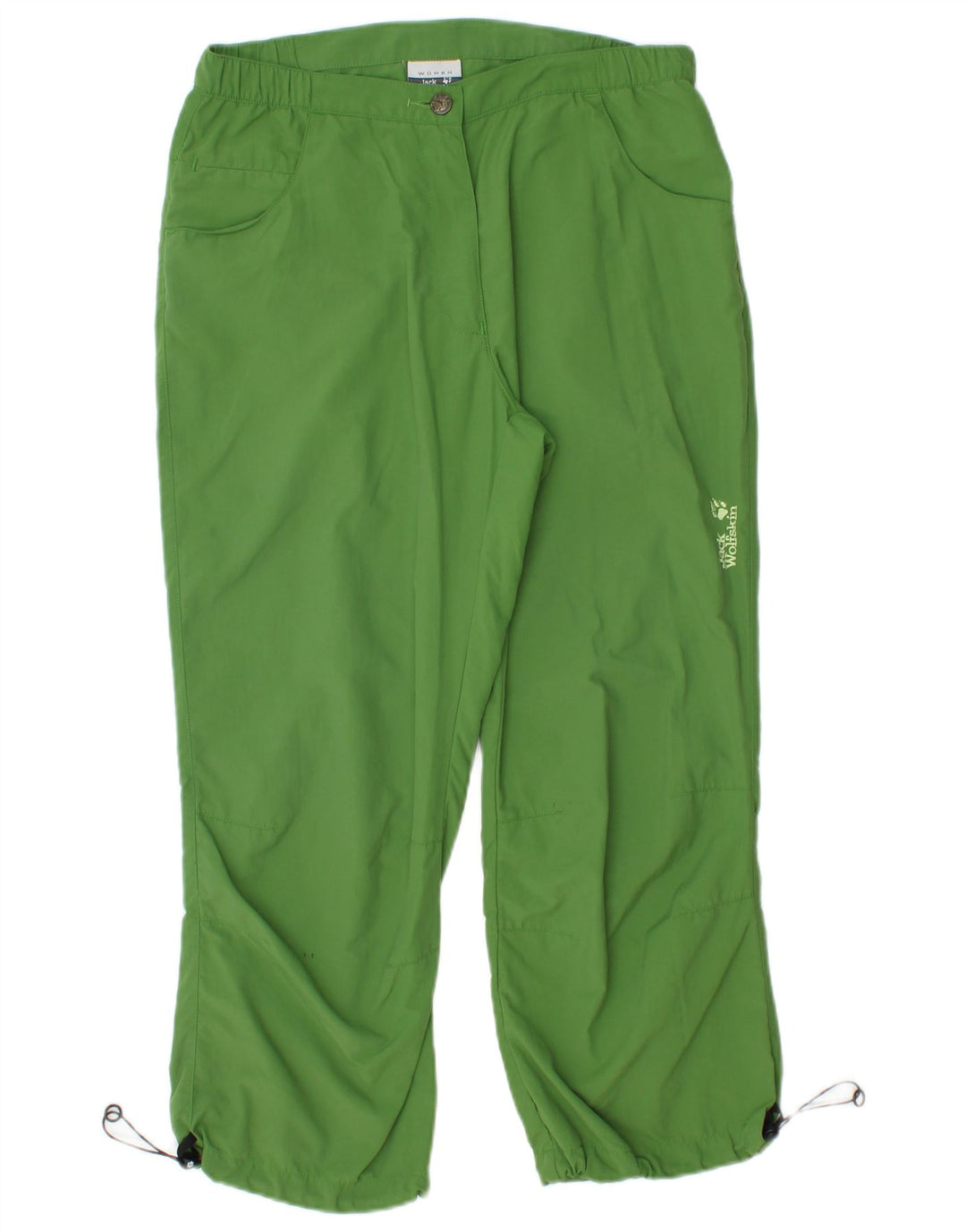 Proste, przycięte spodnie damskie UK 12/14 Medium W30 L24