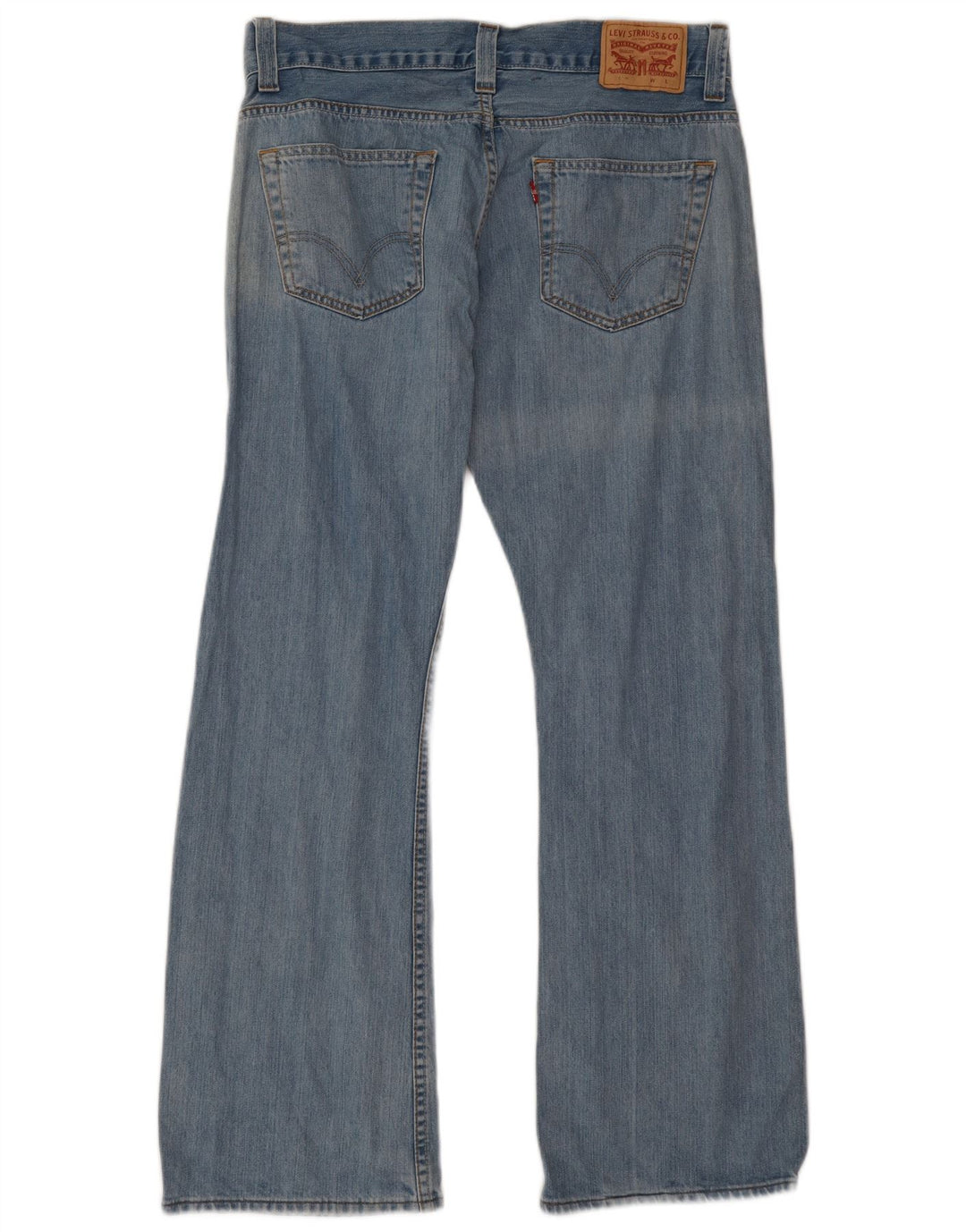 Męskie jeansy Levi's 551 Bootcut W36 L32 Niebieskie bawełniane