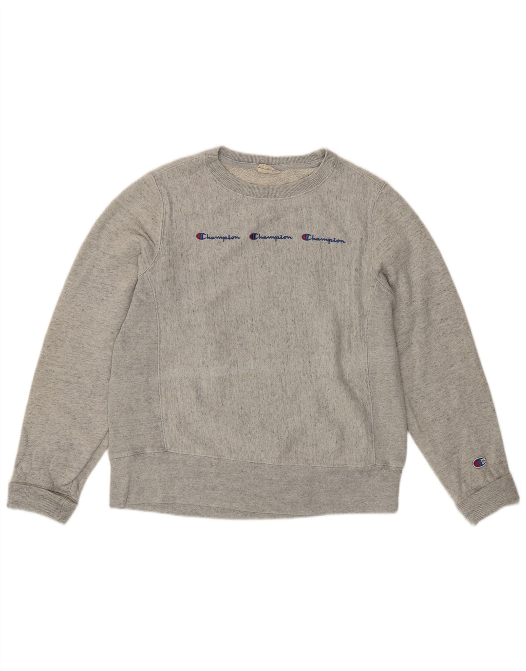 Damska bluza z grafiką Champion UK 10 Small, szara bawełna