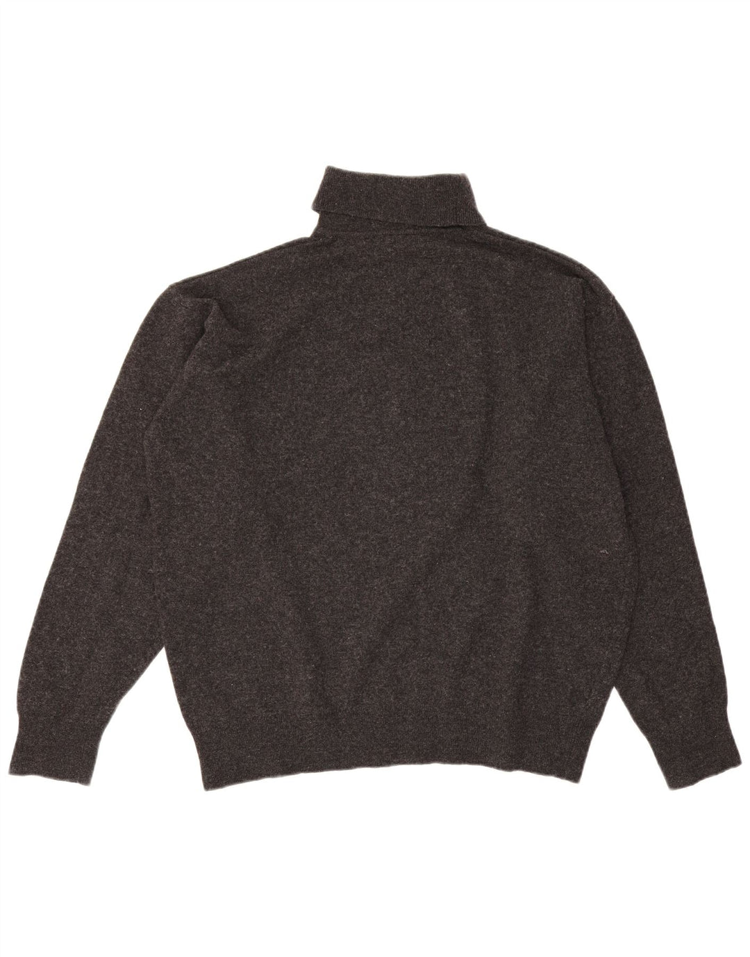 Męski sweter Lacoste z wywijanym dekoltem, rozmiar 6 XL, szara wełna owcza