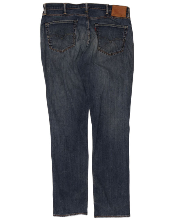 Męskie jeansy LEVI'S 511 Slim W38 L34 Niebieska bawełna