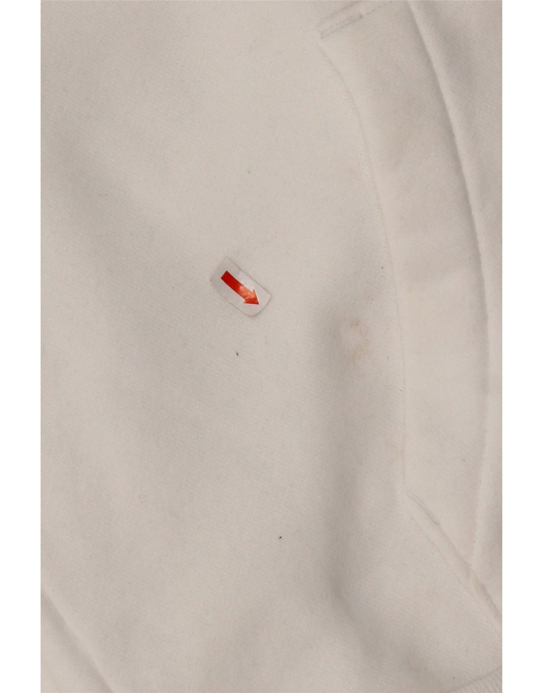 HOLLISTER Męski sweter z kapturem, duży, biały, bawełniany