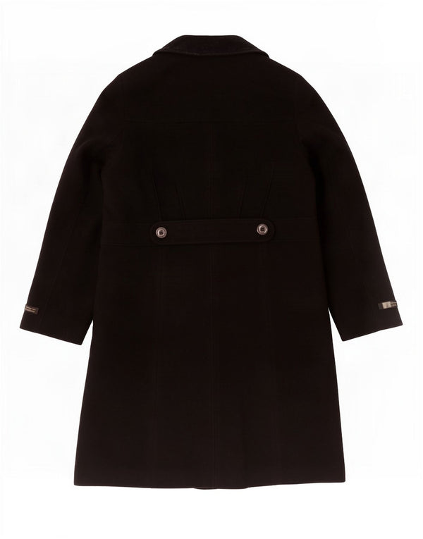Marks & Spencer Płaszcz damski UK 18 XL, czarna wełna