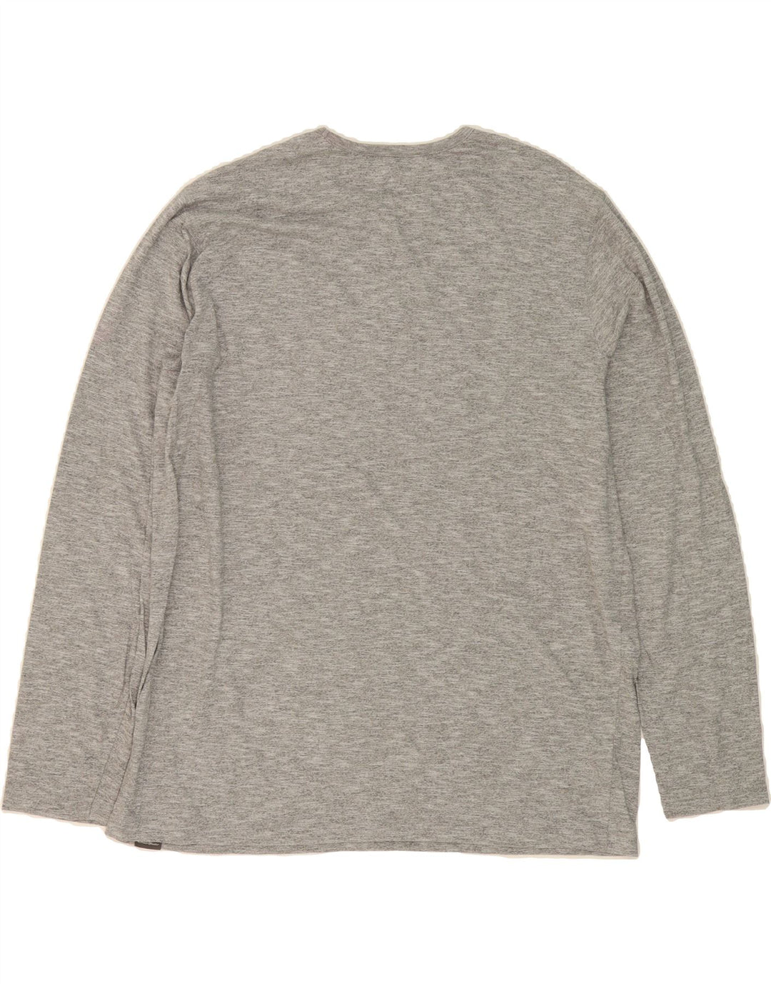 EDDIE BAUER Mens Outdoor Top Long Sleeve XL Grey Cotton Vintage Eddie Bauer and Second-Hand Eddie Bauer from Messina Hembry 