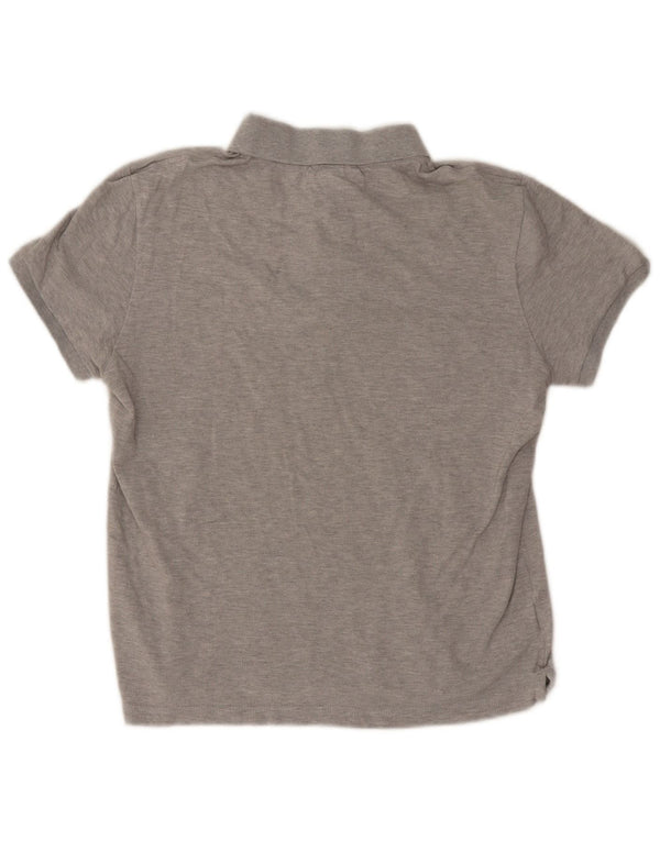 Lacoste Mens Slim Fit Polo Shirt Size 4 Medium Grey Cotton