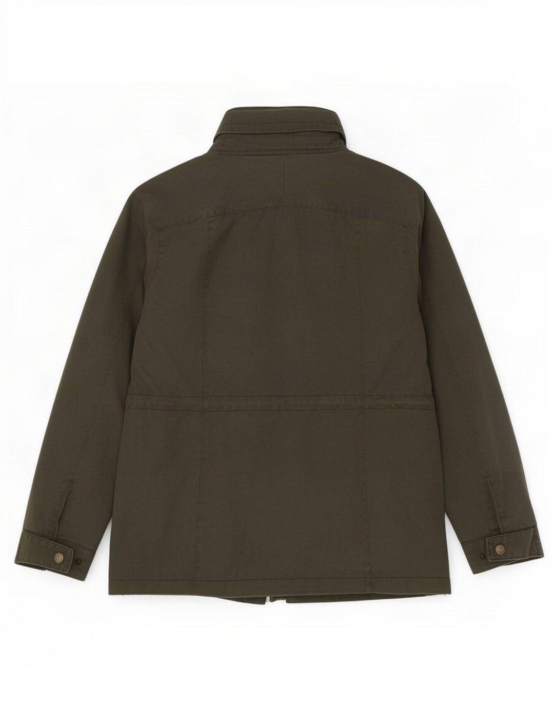 Kurtka damska Fat Face z woskowanej bawełny UK 14, średnia khaki
